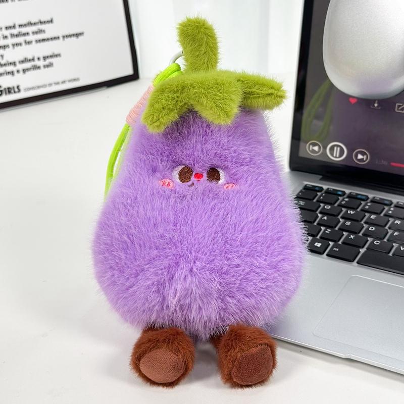 Kreative Brokkoli Mais Gemüse Plüschpuppe Niedliche Rettich Knoblauch Kürbis Stofftiere Karotte Aubergine Blumenkohl Pilz Plüschtier