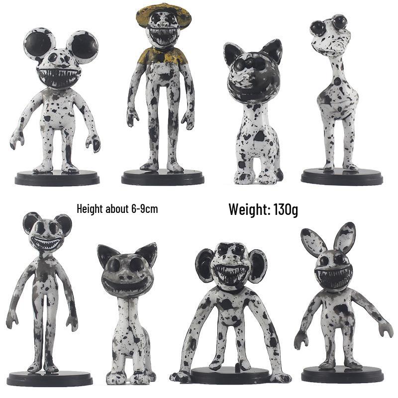 2.5-4.5 Inch Handmade Horror Game Model Dolls