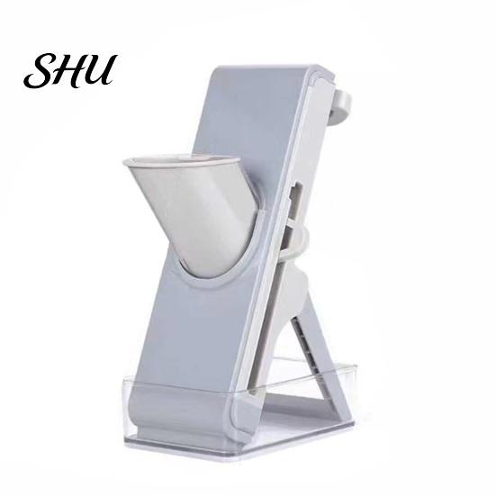 Fast Meal Prep Kitchen Slicer Vegetable Cutter Stainless Steel Blades Dicer No Glove Multifunctional Gadget for Healthy Food Preparation