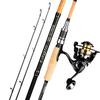 Carbon Fiber Lure Rod & Baitcasting Reel Set