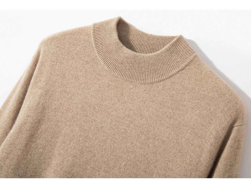 Men's Versatile High Neck Pure Cashmere Sweater - New Autumn Winter Arrival