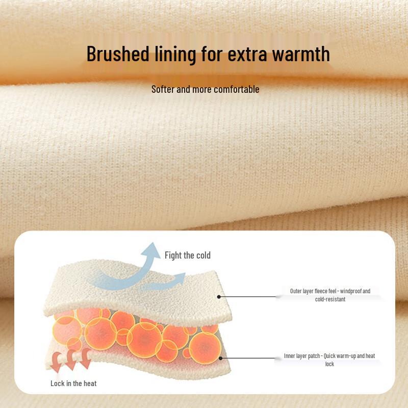 Mao Ren Women's Cashmere Silk Thermal Underwear Set