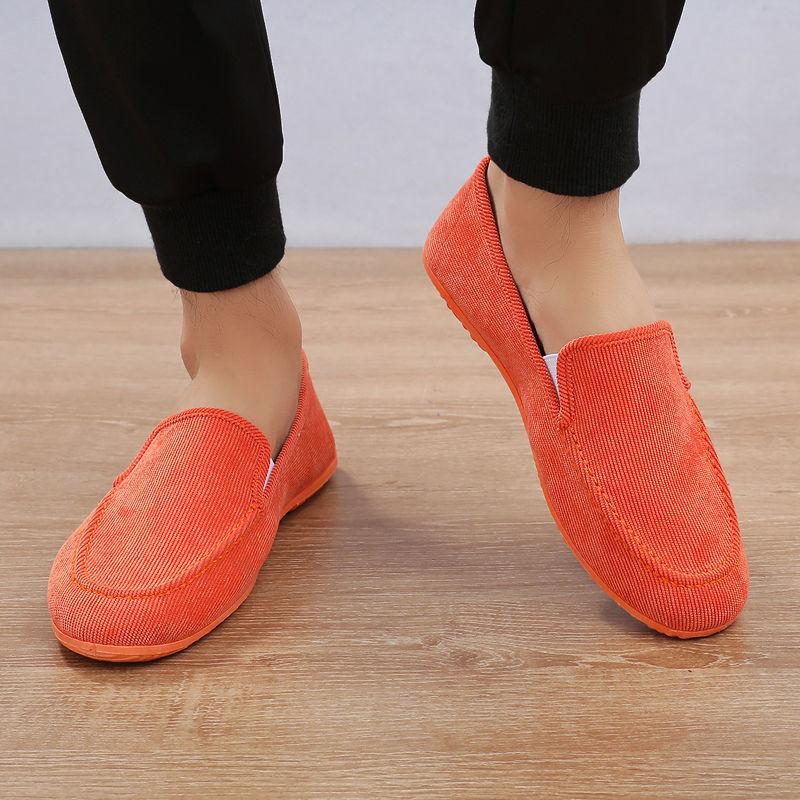 Stylish Loafers Males Casual Canvas Sneakers Plus Size Men Trekking Shoes 2025 Cheap Old Trendy Vintage Dad Driving Shoes Flat