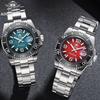 ADDIESDIVE 41mm Waterproof Men's Watches Quartz Movemen Super Luminous 200m Dive Watch Stainless Steel Strip Man Sports Watches