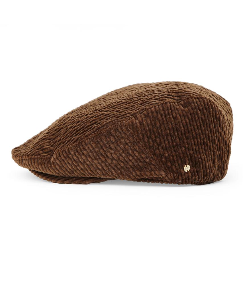 Eondeokeonteulolseutyudio Corduroy Hunting Cap Drive Hunting / Wave Cord / Br