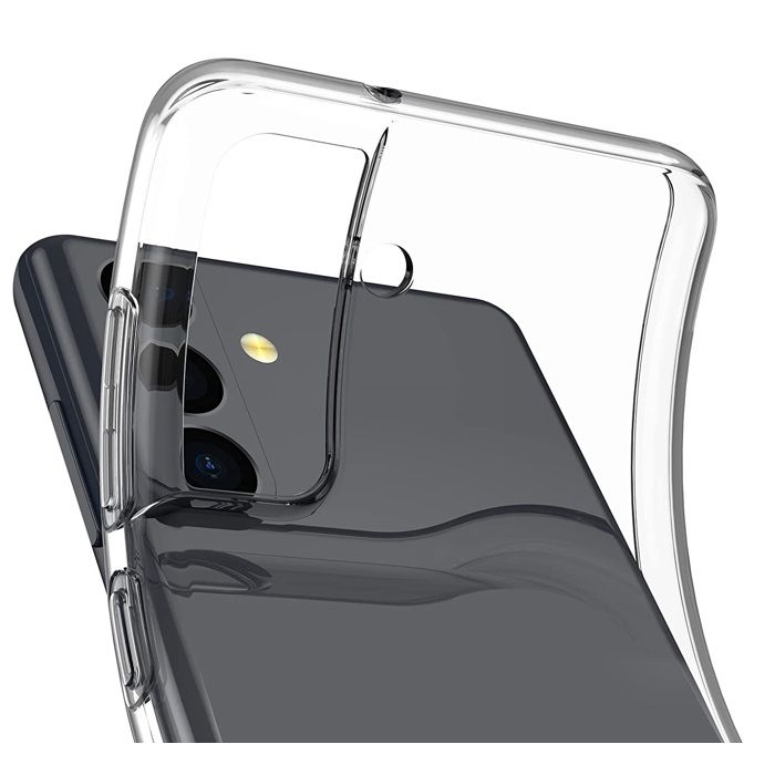 Coque et tour de cou pour Samsung Galaxy S22 PLUS 5G - TPU Souple Transparent Cordon Noir réglable Phonillico®