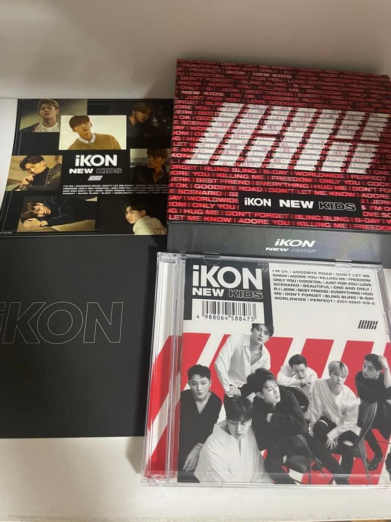 [USED] NEW KIDS CD iKON