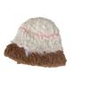Thick Plush, Knitted Hat, Women's, Autumn and Winter Cold Resistant Woolen Hat, Warm Ear Protection, Small Face, Korean Version Big Head Circumference