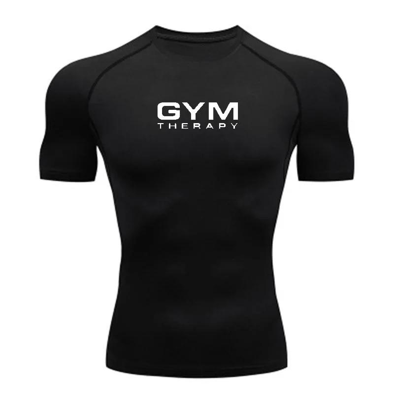 T-shirt for The Summer of  Is A for Sports Fitness Exercise Casual Fashion and Lightness GYM Heat Dissipation T Shirt S чёрный