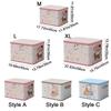 Dust-proof Folding Clothes Storage Box Large Capacity Wardrobe Organizer  Blanket