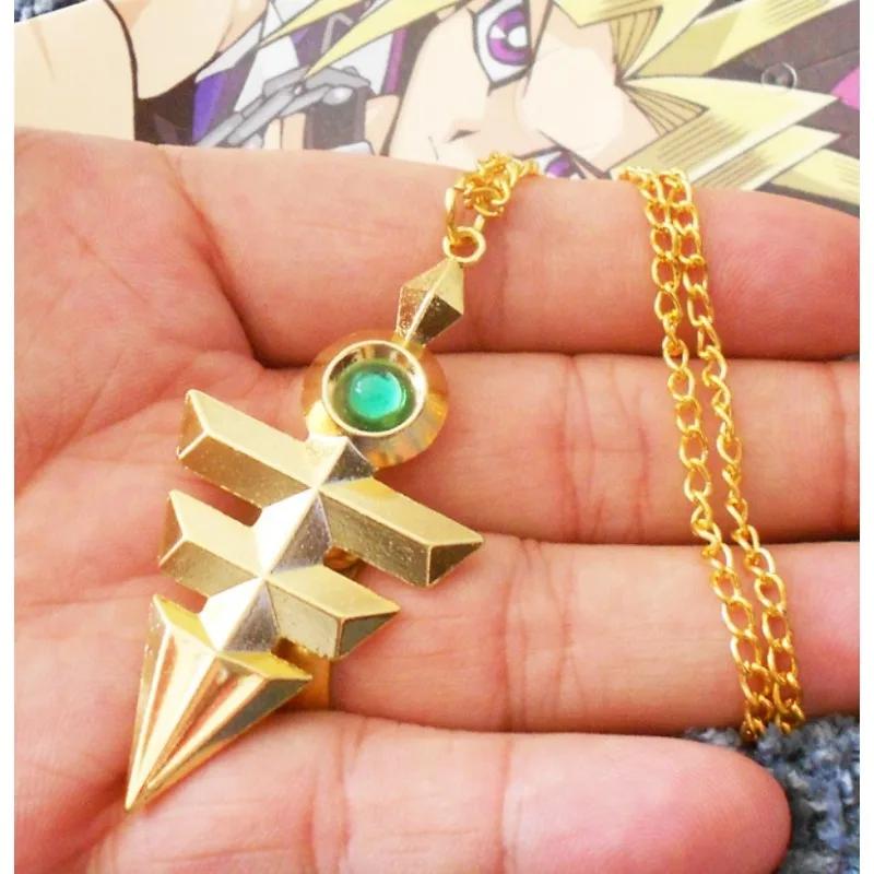 Yu Gi Oh Anime Necklaces Woman Fashion Cartoon Chain Men Necklace Couples Pendant Silver Color Kids Vintage Alloy Naszyjnik