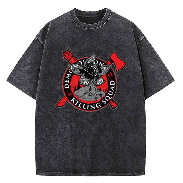 Demogorgon Hawkins Cotton T-Shirt L