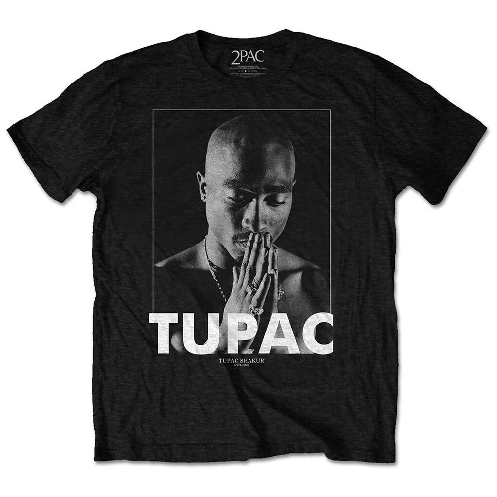 Tupac Shakur TShirt 2Pac Praying Rock Official Band Black New S
