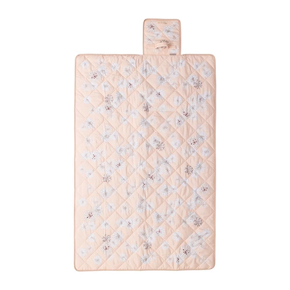 Paul & Joe Break Time Marks Picknickdecke S, Chrysantheme Nude Pink, PAJB-MAT04-PK