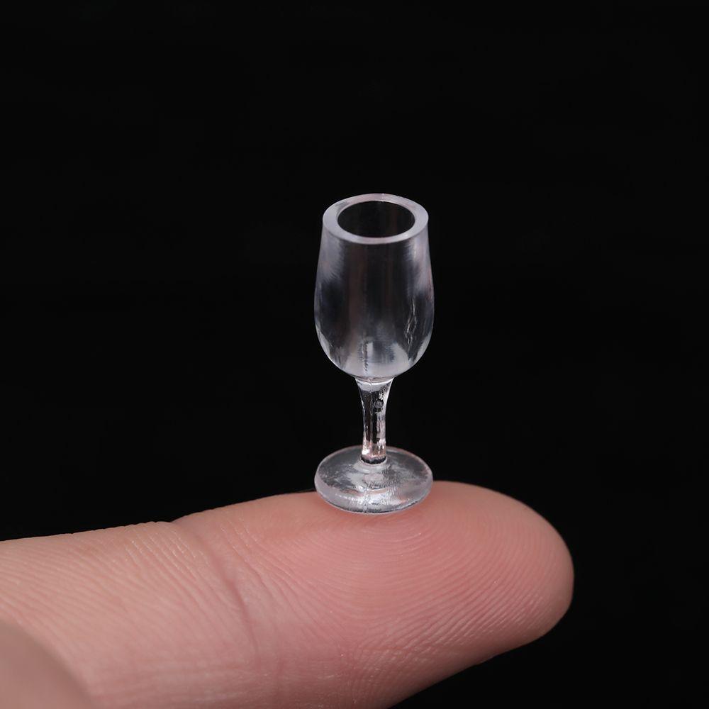 Acrylic Doll Kitchen DIY Toys Simulation Cookware Mini Cup Miniatures Goblet Ice Cream Bowl