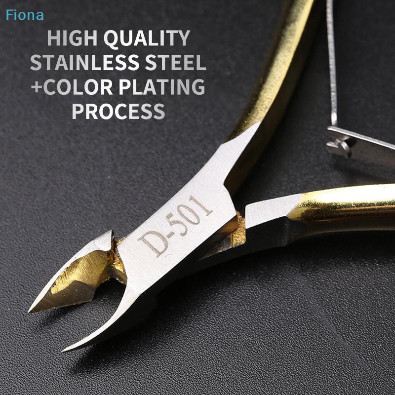 Cuticle Nippers Nail Manicure Cuticle Scissors Clippers Trimmer Dead Skin Remover Pedicure Stainless Steel Cutters Tool