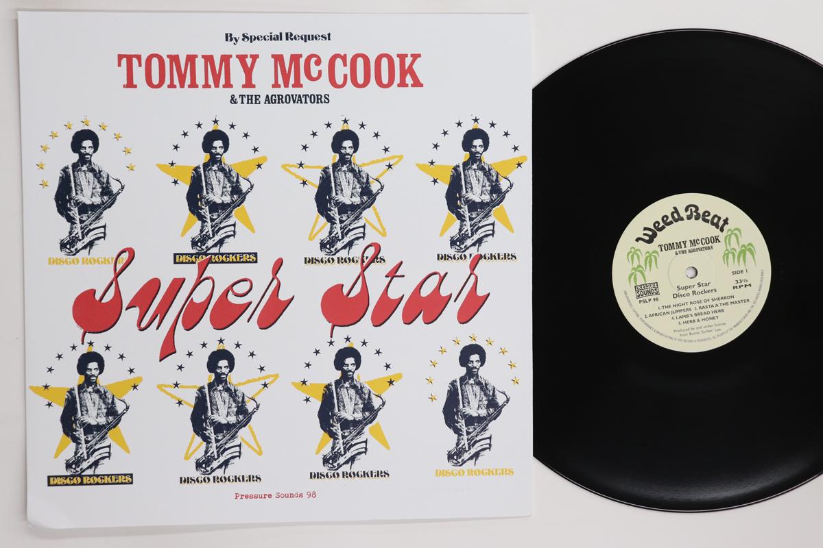

LP Record TOMMY MCCOOK THE AGROVATORS Super Star Disco Rockers PSLP98 PRESSURE SOUNDS 2018 UK Reggae Ska Dub Used