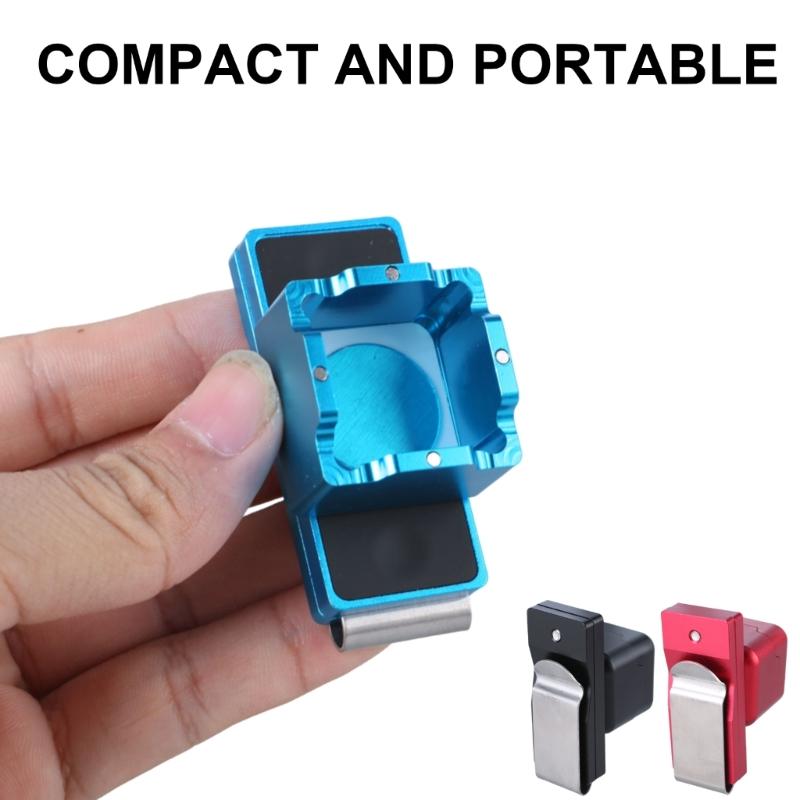 Billiard Cue Tip Pricker Billiard Pool Cue Tip Chalk Holder for Billiard Pool Cue Chalk Holder Pool Snooker Chalk Holder