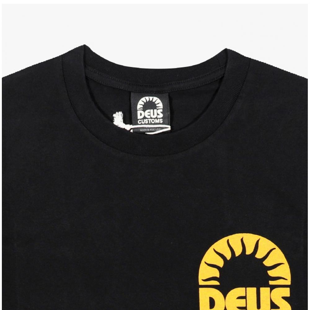 DeuS Ex Machina MelodieS Men S Short Sleeve Tee Dmp251185 Blk