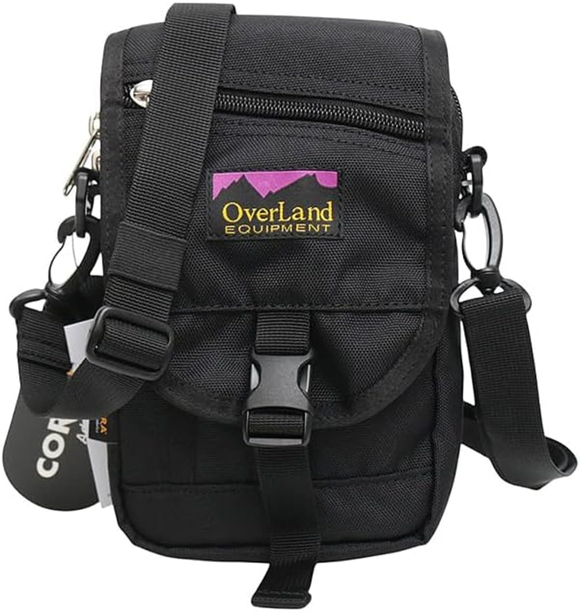 Mini Shoulder Bag Mini Shoulder Bag FR [Overland] (CORDURA, Vertical) OL-253005 10_BLACK