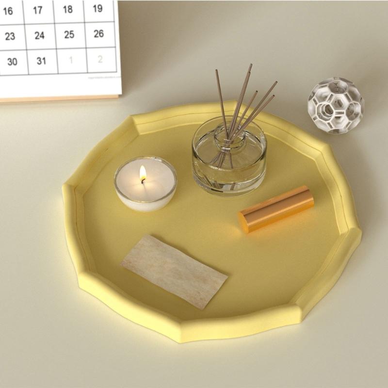 Octagonal Silicone Plate Mold Container Moulds for Crafting Decorative Trays Jewelry Dishes Resin Casting Projects