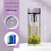 Wanxiang Portable Single-Layer Glass Water Bottle with Filter