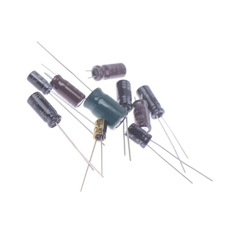 25pcs Capacitor Repair Tool Set For GameGear GGs Motherboard Replacement Standard Size Metal Components