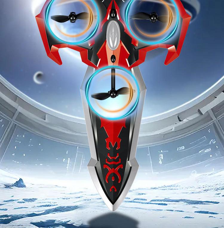 Retro Remote-Control Flying Sword Drone: Children's Toy Airplane Model