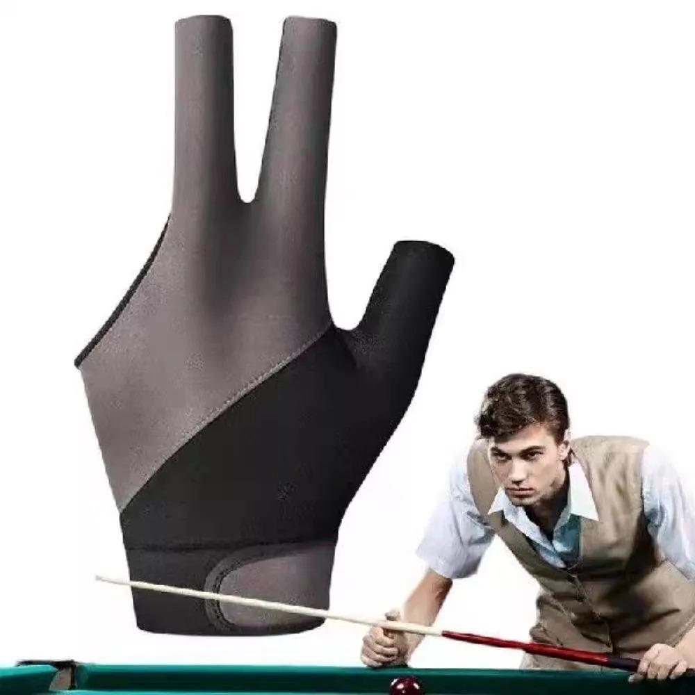 

Adjustable Billiard Gloves Professional Training Glove New 3 Fingers Snooker Glove