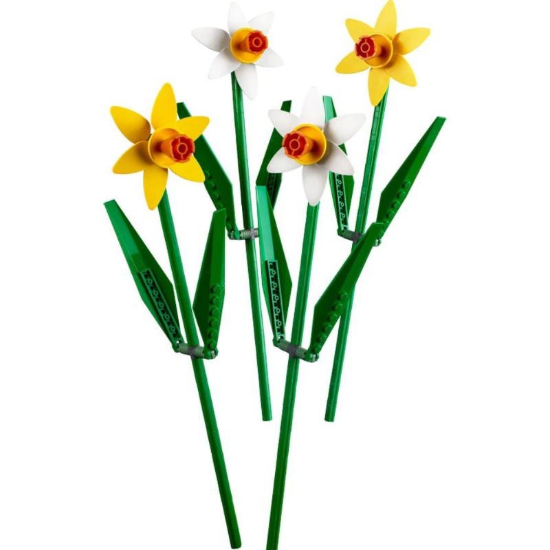 Set di costruzioni con fiori, decorazione per la festa della mamma, collezione botanica, ottimo regalo per compleanno, anniversario o festa della mamma