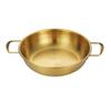 ZISIZ Golden Stainless Steel Multi-function Pot