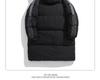 Unisex Mid-Length Striped Cotton-Padded Jacket - Winter 2025, Warm & Thick, Korean Style Student Coat