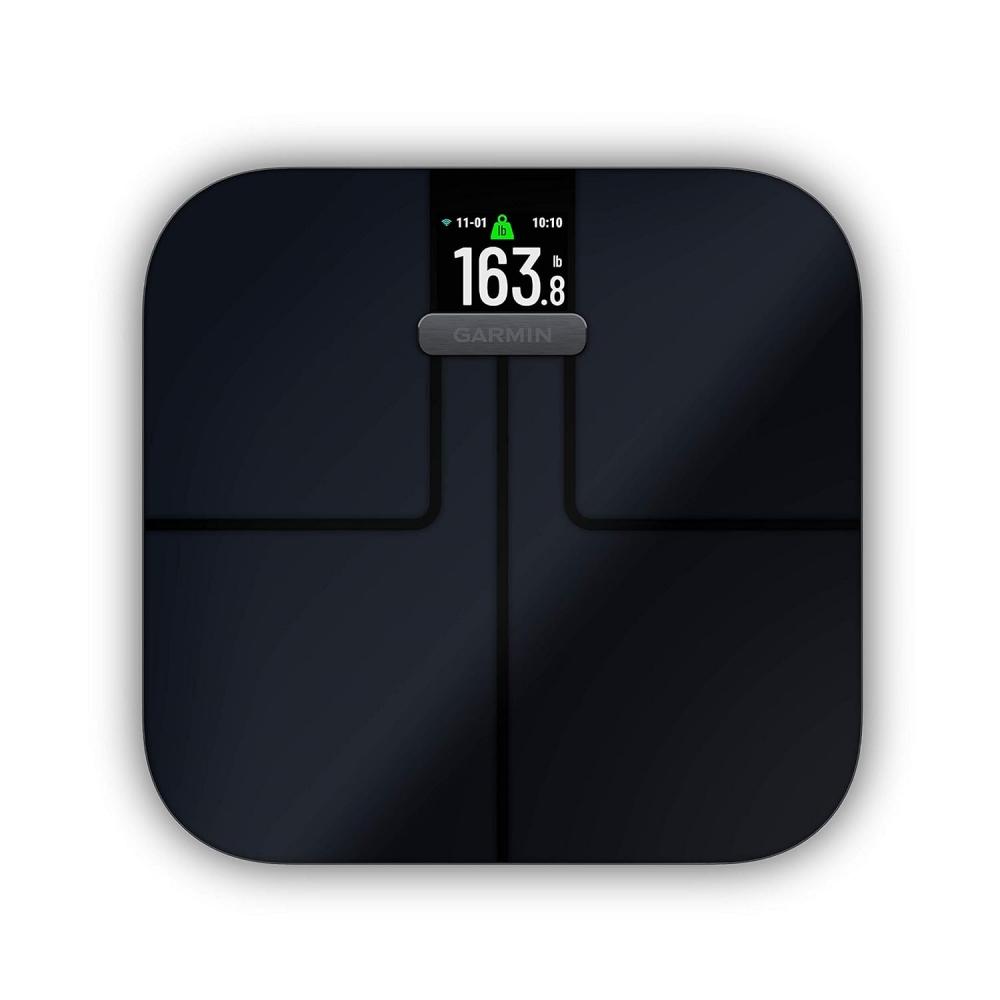 Garmin Garmin Index S2 Bilancia Smart Connessione Wireless Misura Grasso Corporeo Muscoli Massa Ossea Acqua Corporea Ecc. Nero