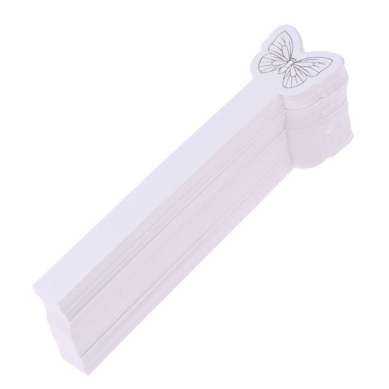 100 Pcs Aromatherapy Fragrance Perfume Essential Oils Test Paper Strips Butterfly Pattern Perfume Test Paper 115*10Mm