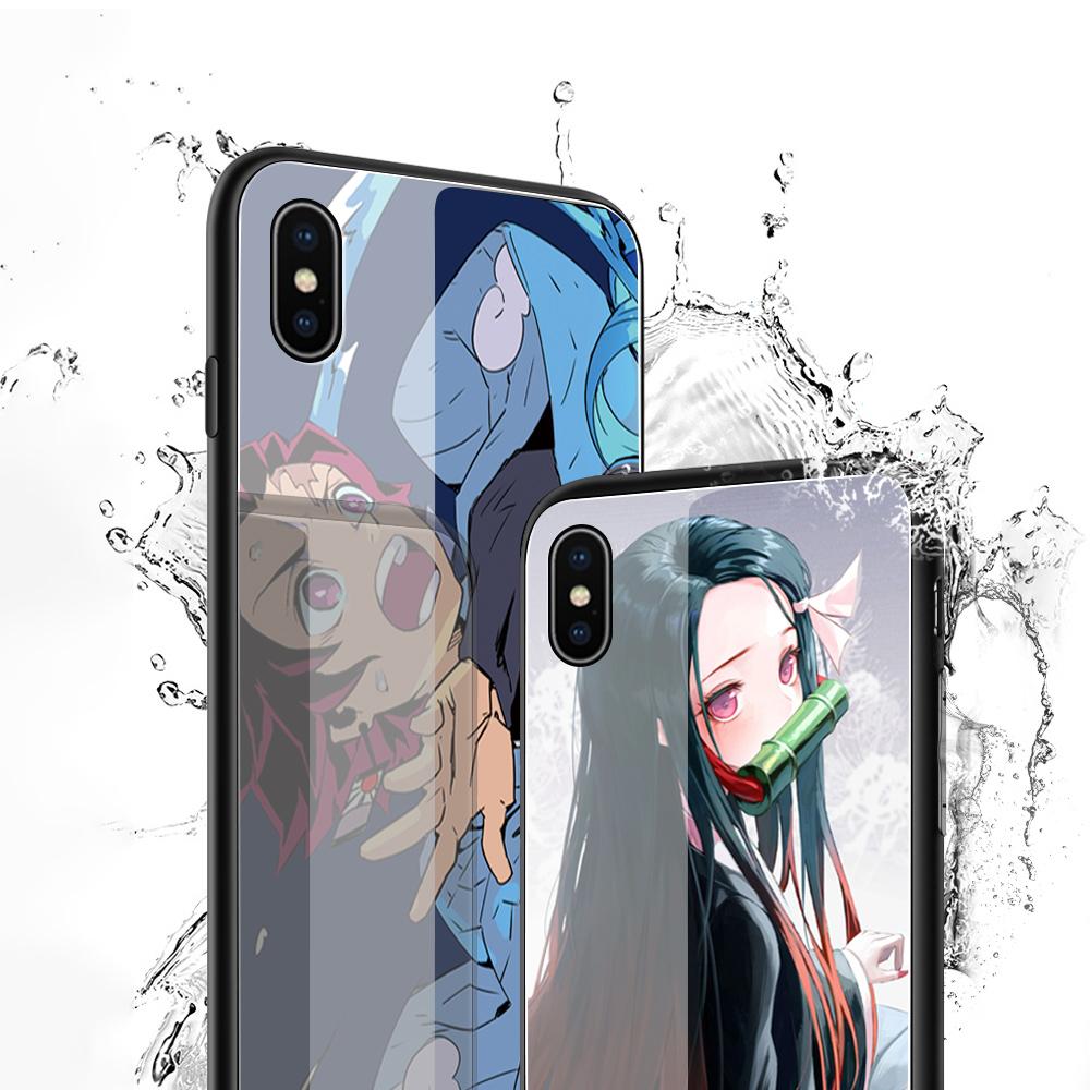 Husă Telefon Sticlă Securizată Pentru iPhone 11 12 13 14 15 16 17 Redmi 10 12 14C Note10 Note14 Xiaomi 11Lite PocoC75 Margine Moale Rezistentă la Șocuri Carcasă Netedă