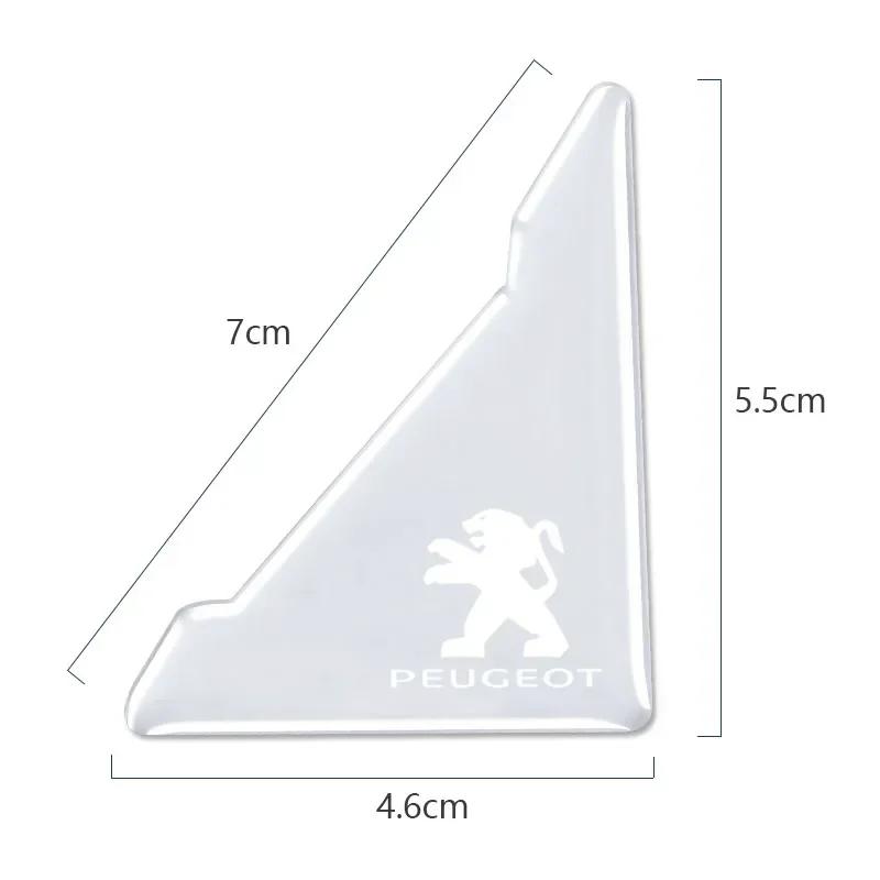 2026 Forró Autómatrica 4 db Autóajtó Sarokvédő Karcolásvédő Matrica Peugeot 408 4008 308 3008 Rifter 5008 508 20-hoz