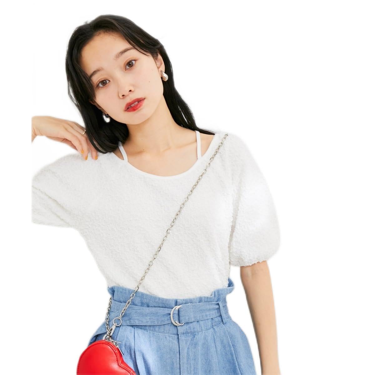 

Bis Halter Neck White Maine Multi-Way Pullover, Women s, BVM13440, (10)