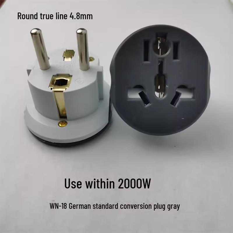 International Travel Converter Plug: HK, Korea, UK, Germany Standards