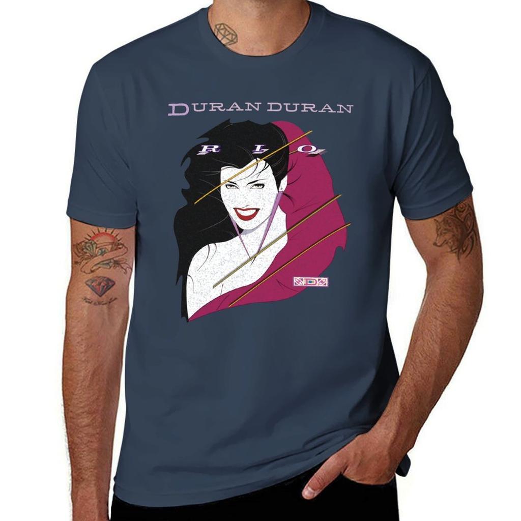 Merk t Duran heren Duran hoge kwaliteit t luxe man 1982 voor man T-shirt shirts shirts Rio