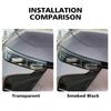 For Exeed EXLANTIX ES 2026-2026 Smoke Black High-Gloss Pre-Cut TPU Headlight Protective Film PPF Anti-Scratch Vinyl Wrap Cover