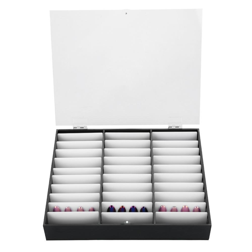 Decoration Container Nail Tips Storage Box Nail Art Organizer Holder For Nail Artists