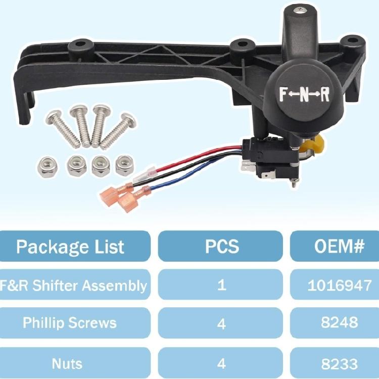 Anticorrosion Golf Cart Shifter Switches 1016947 Interchangeable Part Wear Resistant Cost Effective Maintenance Solution