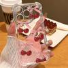Case For Xiaomi 12T 15T Pro 15 POCO X8 PRO MAX M7 F7 Ultra X7 X5 X4 X3 F4 Fashion Bow Cherry Lichee Soft Transparent Cover