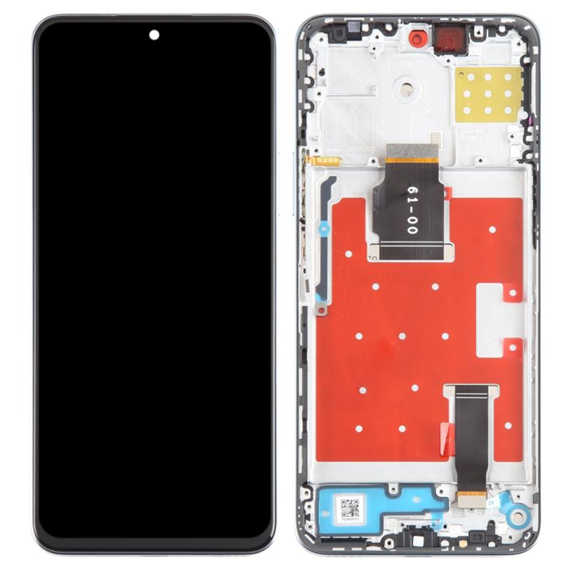 

For Honor 90 Lite 5G Grade S LCD Screen and Digitizer Assembly+Frame Repair Part (without Logo) Silver