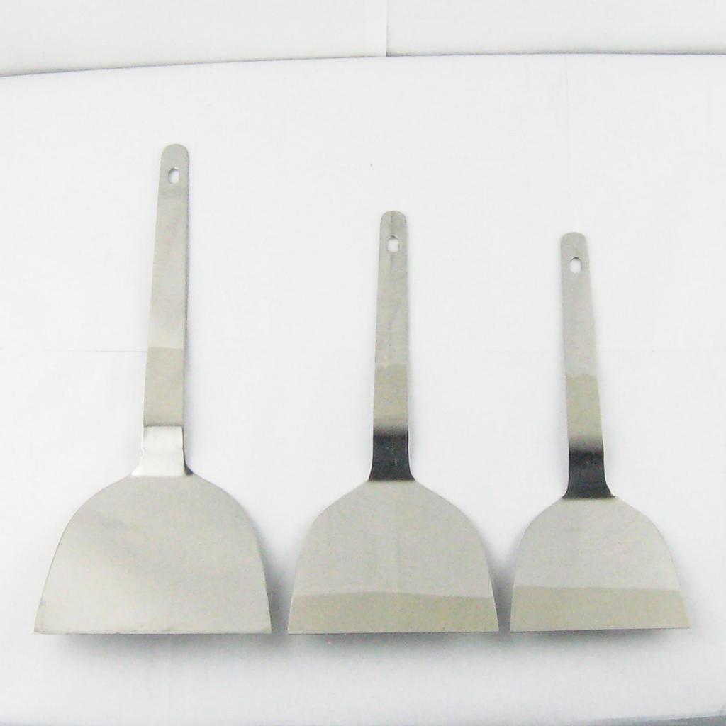 Nagao Spatula for 9cm wide Stainless Commercial Made in Japan Okonomiyaki, (3 inches), Steel, Grade,
