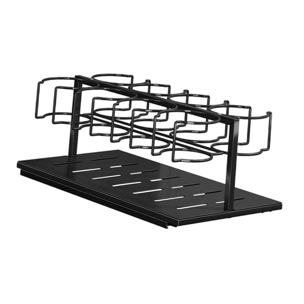 Water Bottle Drain Rack Easy Installation Utility 8 Fixed Holders for Household Cutlery Cabinets Holds Cups Kitchen Accessories