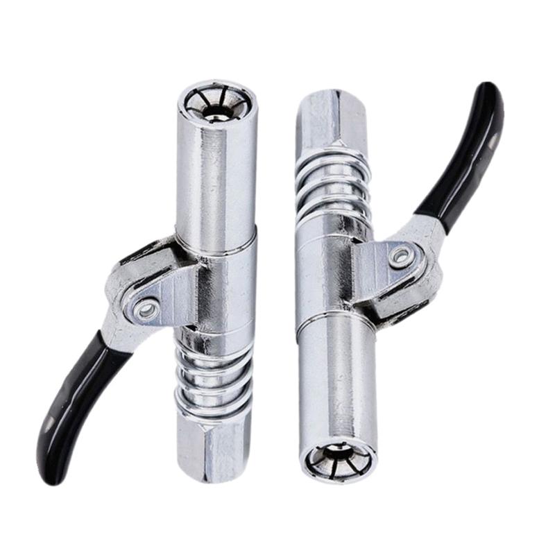 Pistola de Graxa Prática Bicos de Injeção de Óleo de Alta Pressão Servem na Maioria dos Tipos de Pistolas de Graxa Não Vaza Uma Vez Travado nas Ferramentas