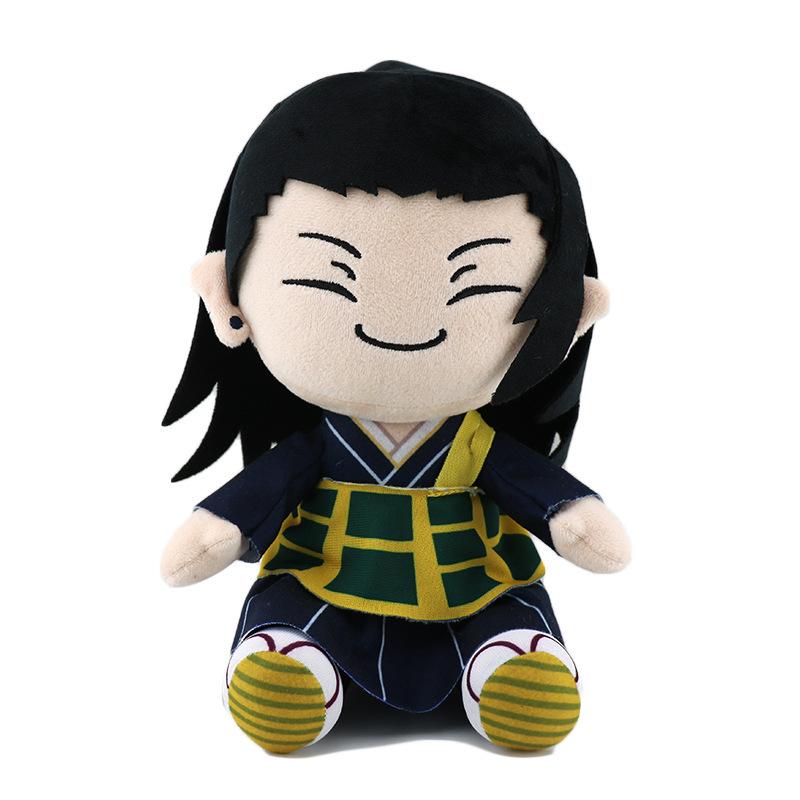 Peluche Jujutsu Kaisen da 25 cm Satoru Gojo Fushiguro Megumi Itadori Yuji Inumaki Toge Figura Anime Bambola di Peluche Ripiena Regali di Compleanno