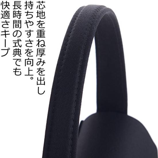 Aurora Black Formal Bag, Cross Black, Water-Repellent, Suitable for Weddings, Funerals, Entrance Ceremonies, Graduations, and Other Ceremonies