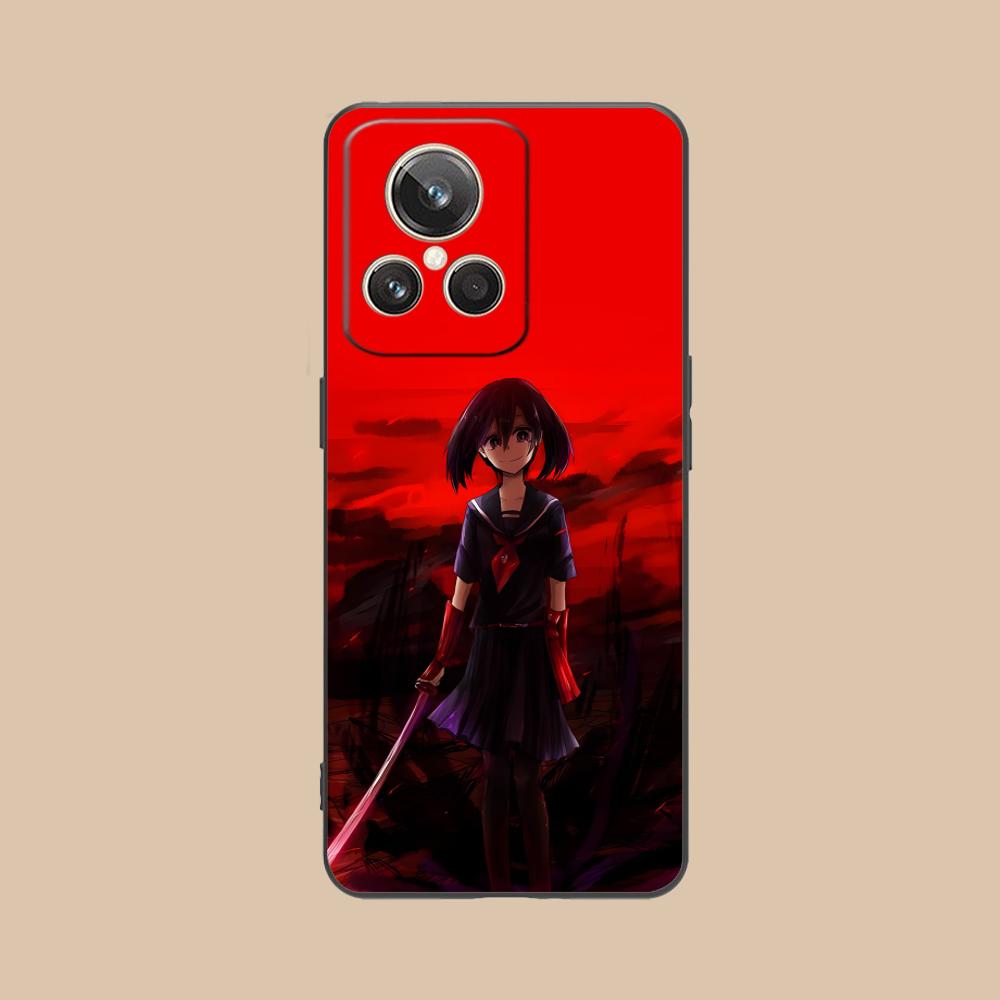 

Akame Kurome Matte TPU Mobile Phone Case for Realme GT 8 Neo Pro C75 73 71 C67 65 C55 53 C35 31 C20 15 Colorful Cover realme C15
